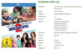 Kindsköpfe 2 [Blu-ray]