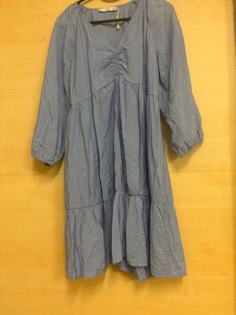 Mango Sommerkleid, Gr. M, Himmelblau - leicht & luftig!
