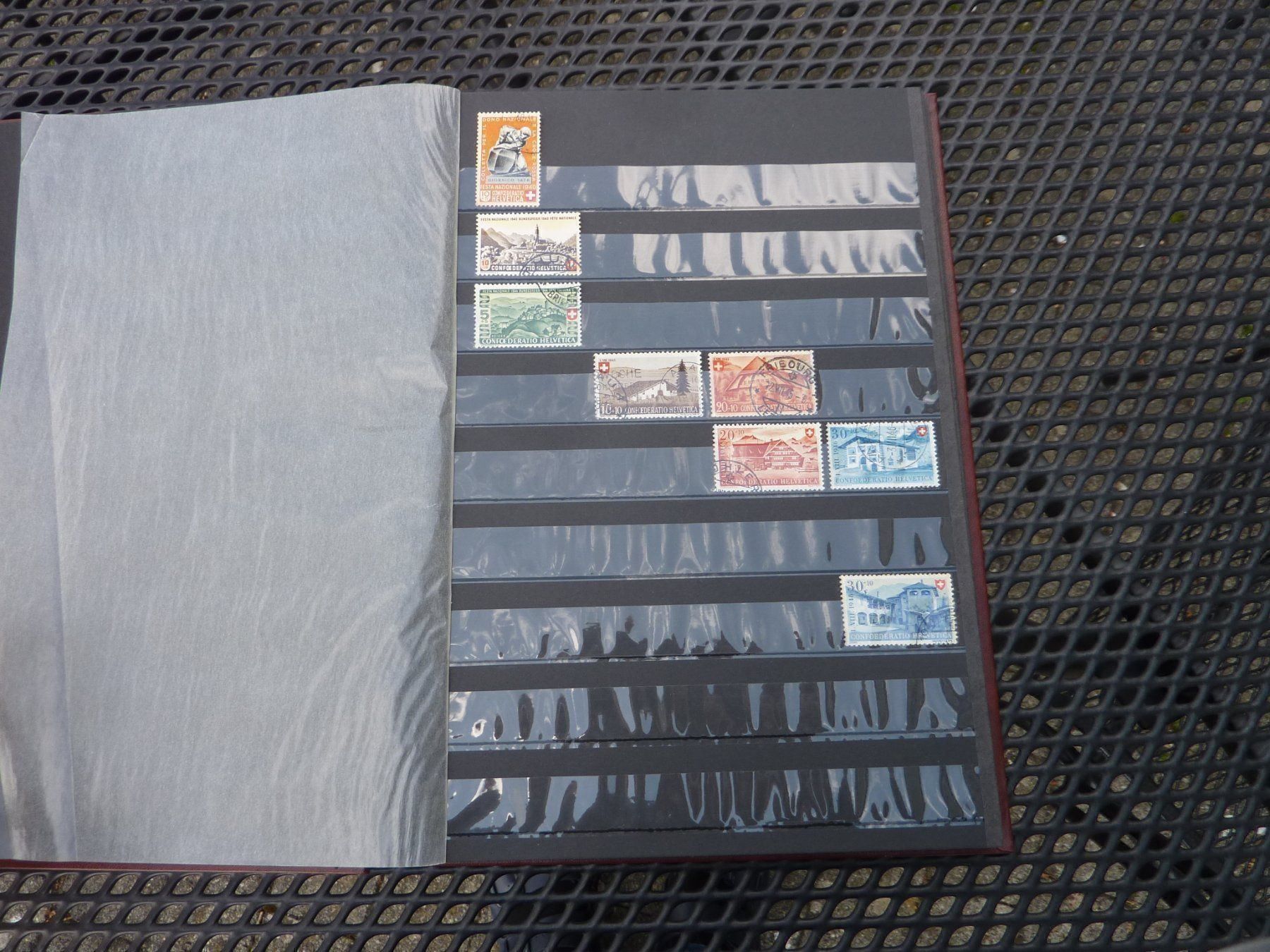 Tutti i francobolli: Briefmarkenalbum, Pro Patria – Usato da Gelfingen venduto da btrottmann