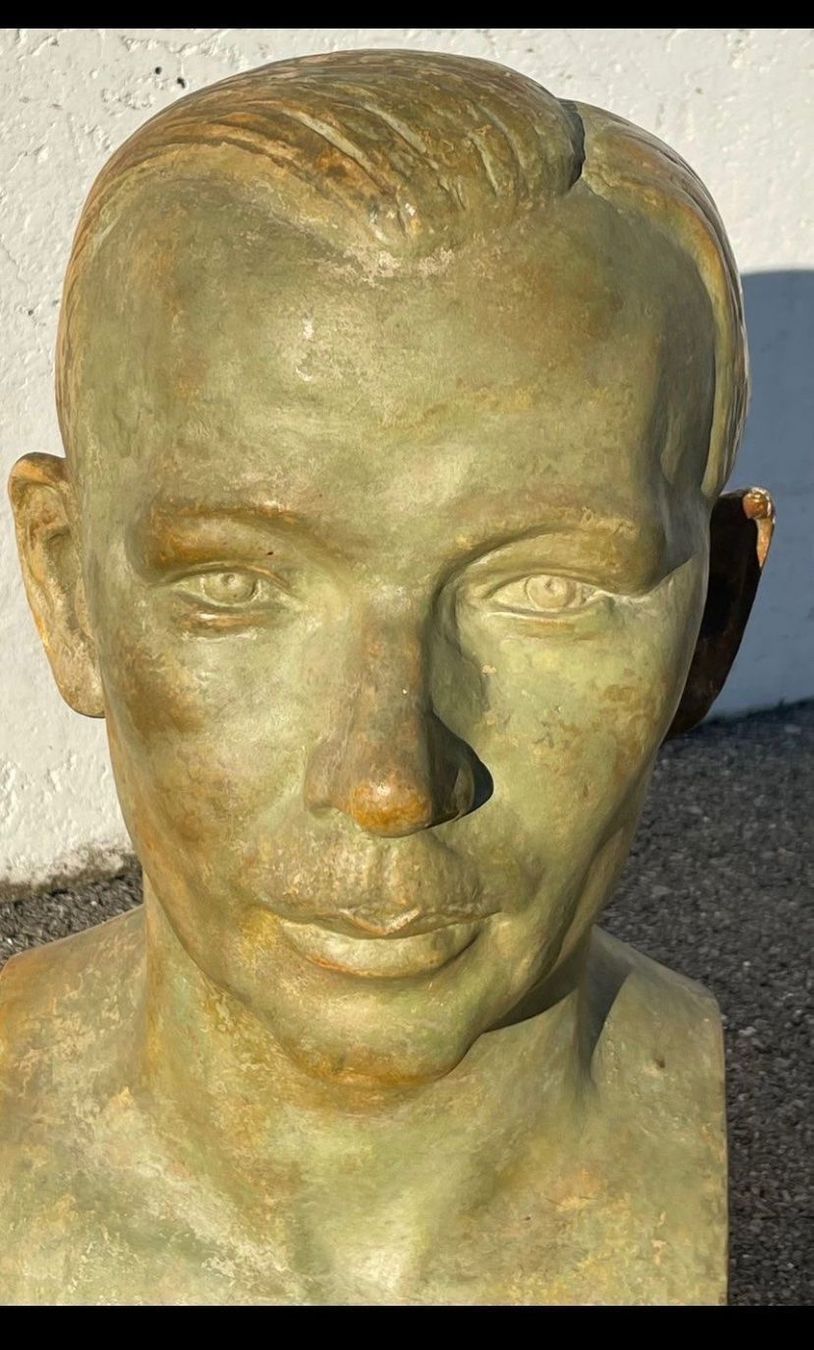 Sculture & Statue: Grosse Keramik Büste signiert – Usato da Olten venduto da sportwelt 1