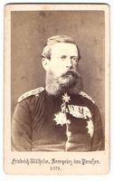 Fotografie Kronprinz Friedrich Wilhelm v