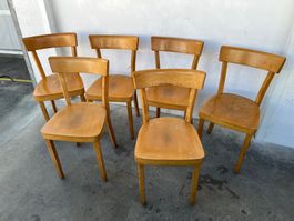 Vintage Beizenstühle Holzstühle Stil Horgen Glarus