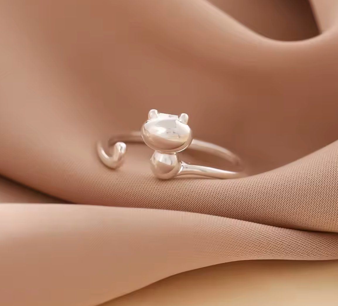 Anelli: Katzen Ring Verstellbar – Nuovo e nell'imballaggio originale da Eschenbach SG venduto da ...- 1