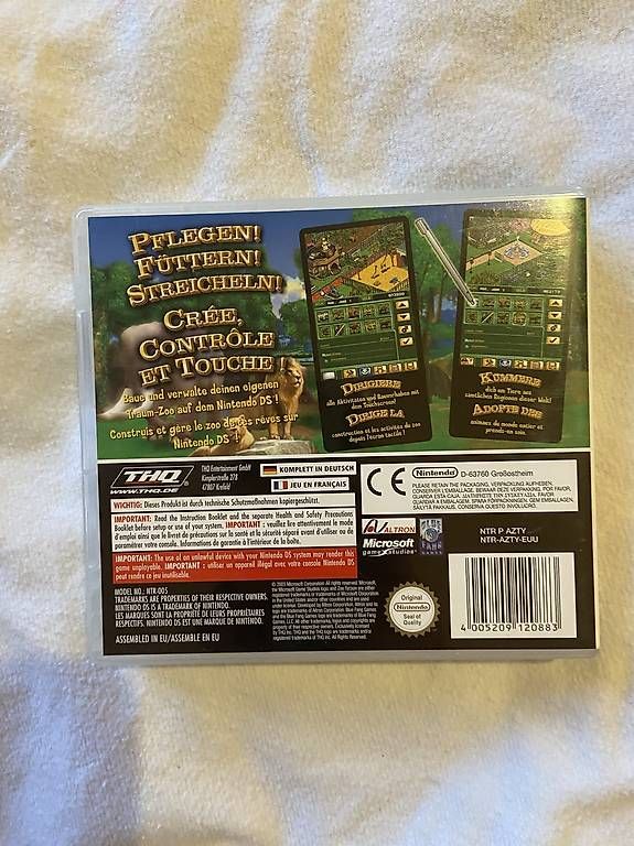 Giochi: NINTENDO DS: ZOO TYCON DS – Usato da Bern venduto da jul_psg2 1