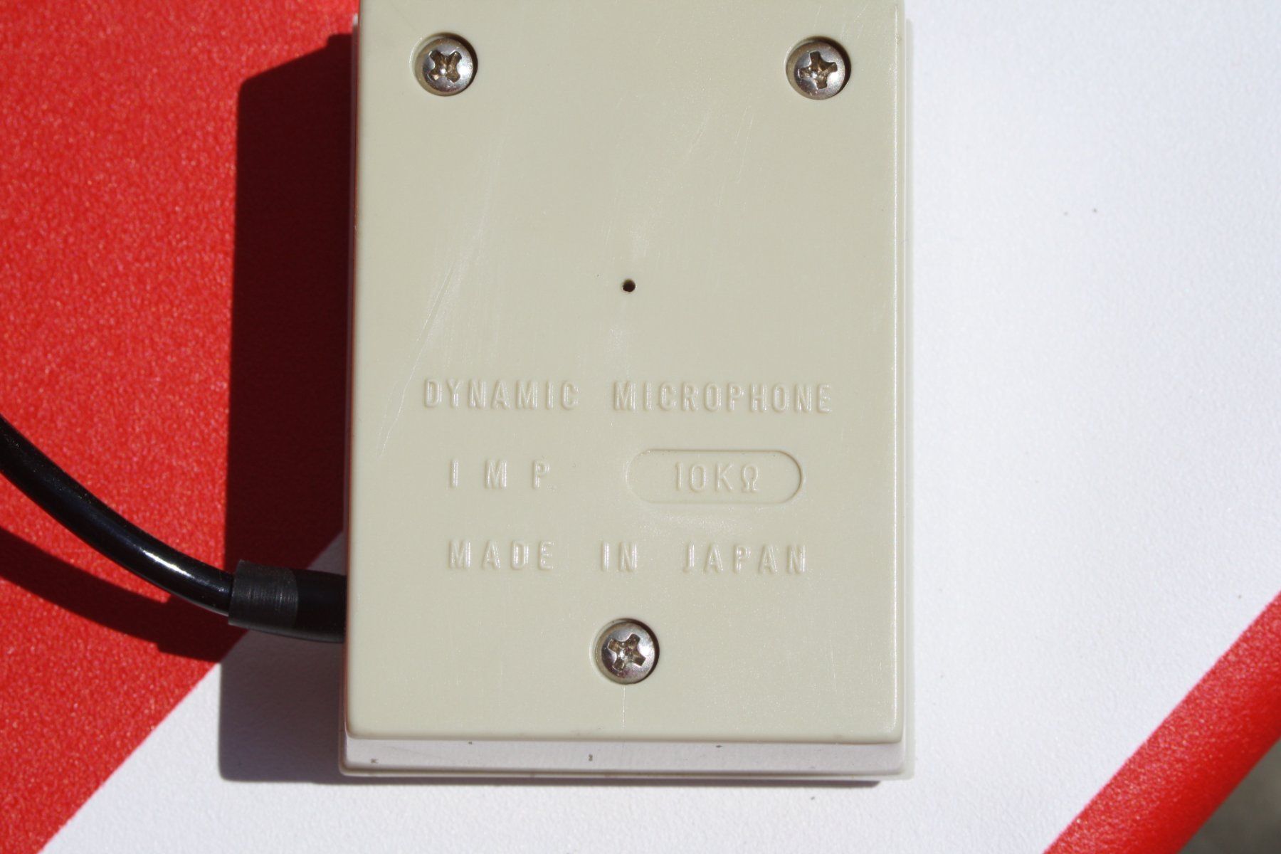 Microfoni: 2 STÜCK VINTAGE OKI MIKROFON – Usato da Wauwil venduto da Pneuedy 4