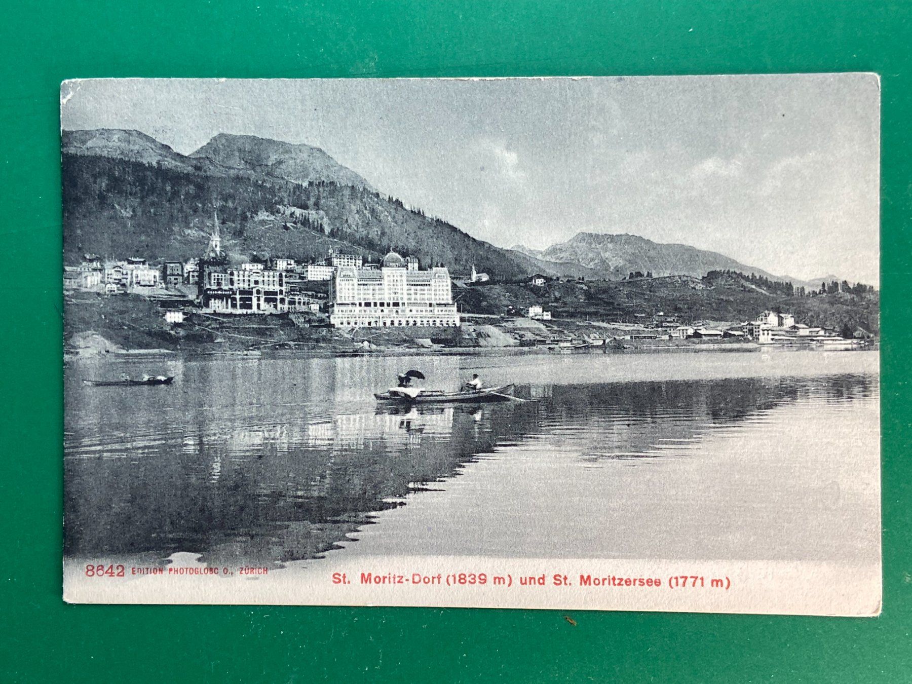 Cartoline postali: St. Moritz-Dorf und St. Moritzersee – Usato da Steg VS venduto da danwer74