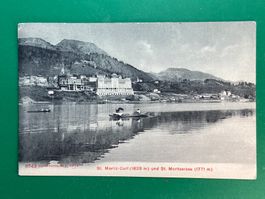 St. Moritz-Dorf und St. Moritzersee