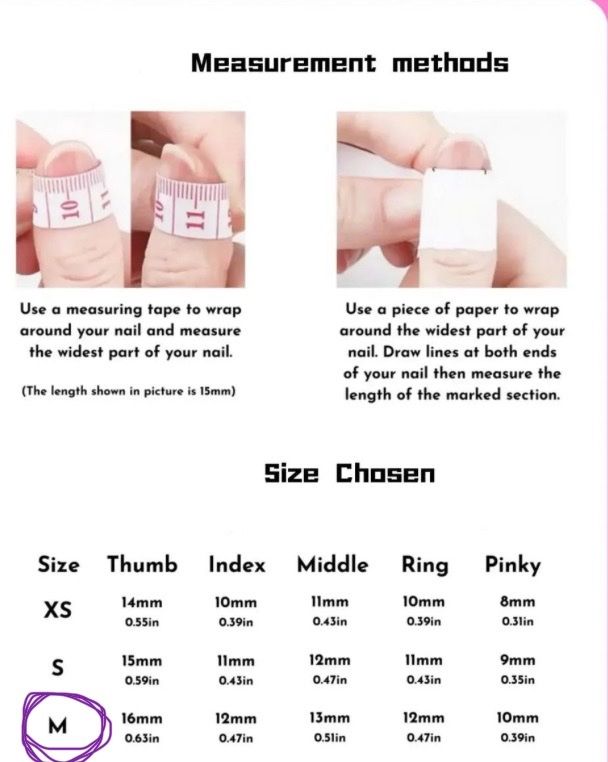 Unghie finte: Press-on nail  - New - short round - size M – Nuovo (secondo la descrizione) da Basel venduto da lau_982w 3