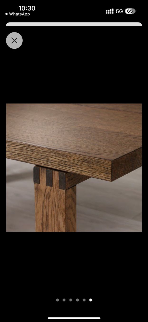 Articoli in legno: Massiver Eichholz- Couchtisch – Usato da Dietlikon venduto da ber_h56v 4