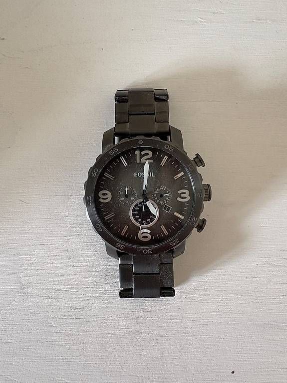 Fossil Montres: Fossil Nate Analoguhr, Chronograph, 50 mm – D'occasion à Gunzwil par M9 1