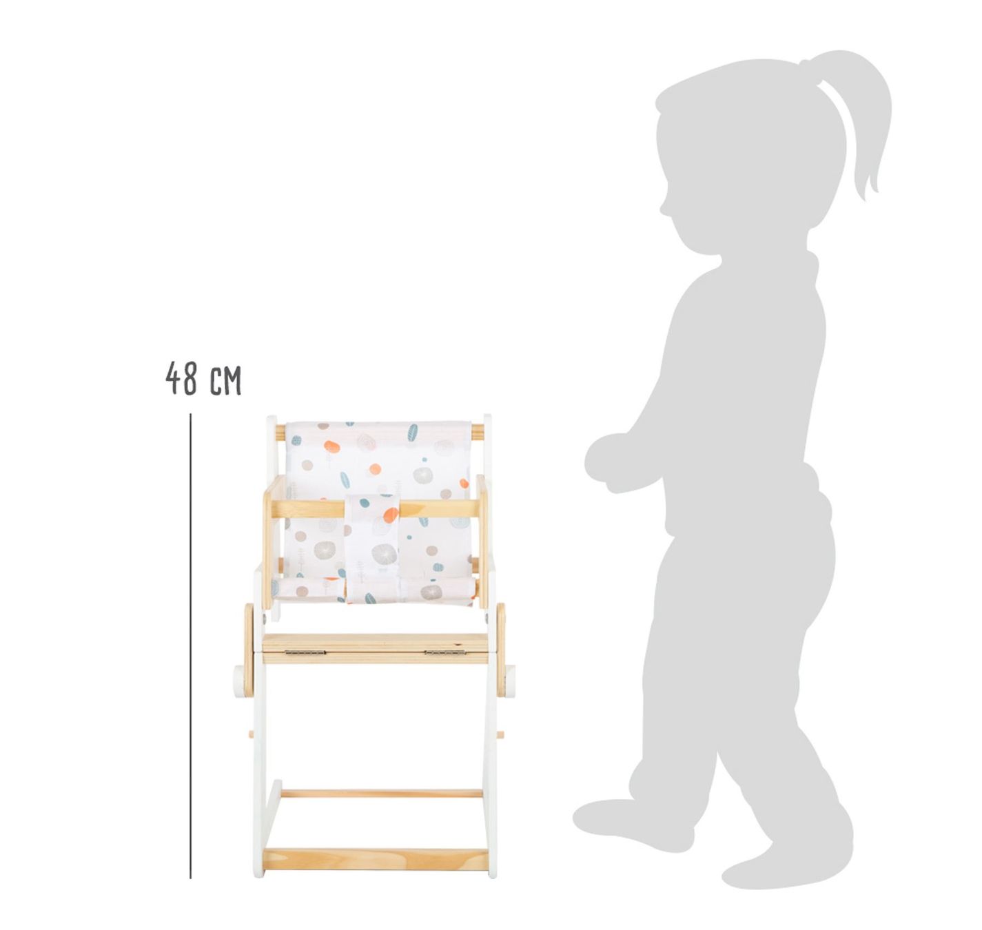 Chaises hautes: Puppenhochstuhl "Little Button" – Neuf avec emballage d'origine à Wettingen par Swala 6
