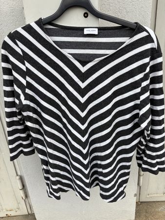 Gerry Weber Langarm Shirt, gestreift, Gr. 40,