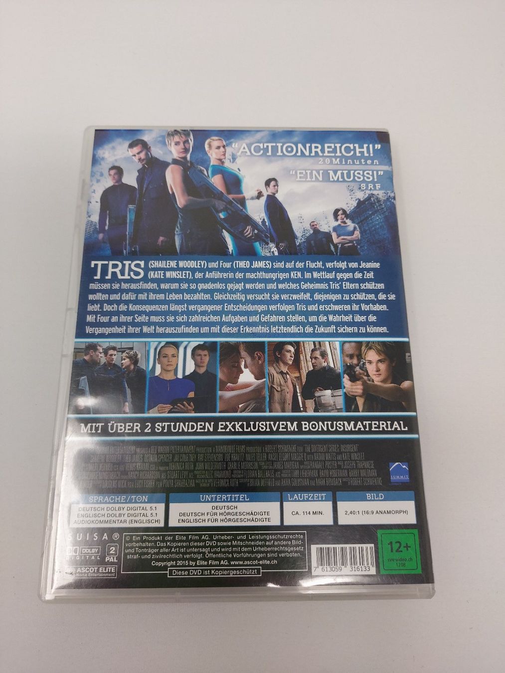 Tutti i DVDs: Insurgent DVD – Usato da Meisterschwanden venduto da phaus38 2