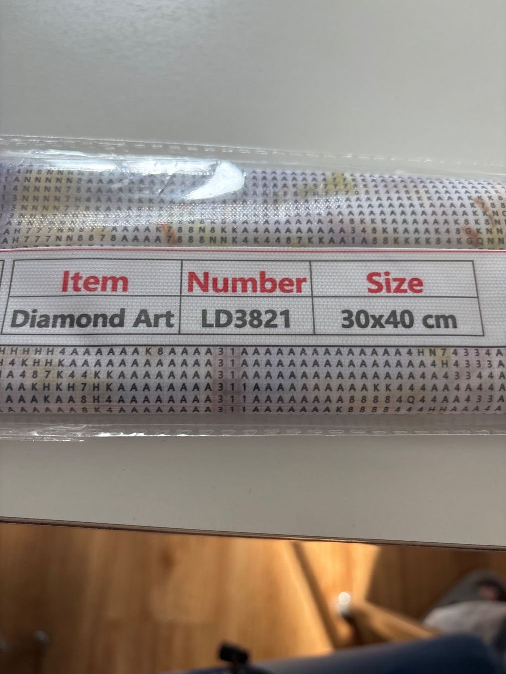 Kit bricolage: Diamond Paiting 30x40 – Nuovo e nell'imballaggio originale da Amriswil venduto da SCHLOSSGEISTLI 1