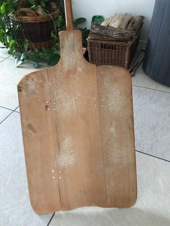 antike Ofenschaufel Brotschaufel Pizzaschaufel aus Holz | Kaufen auf ...