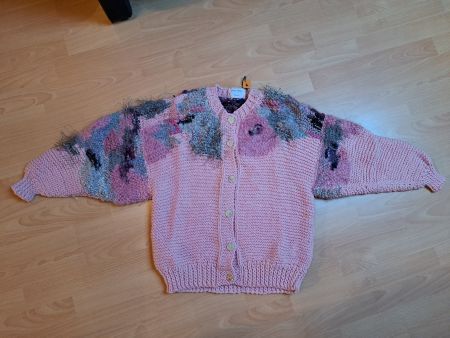 Woll-Jacke Handgestrickt, Einzelanfertigung