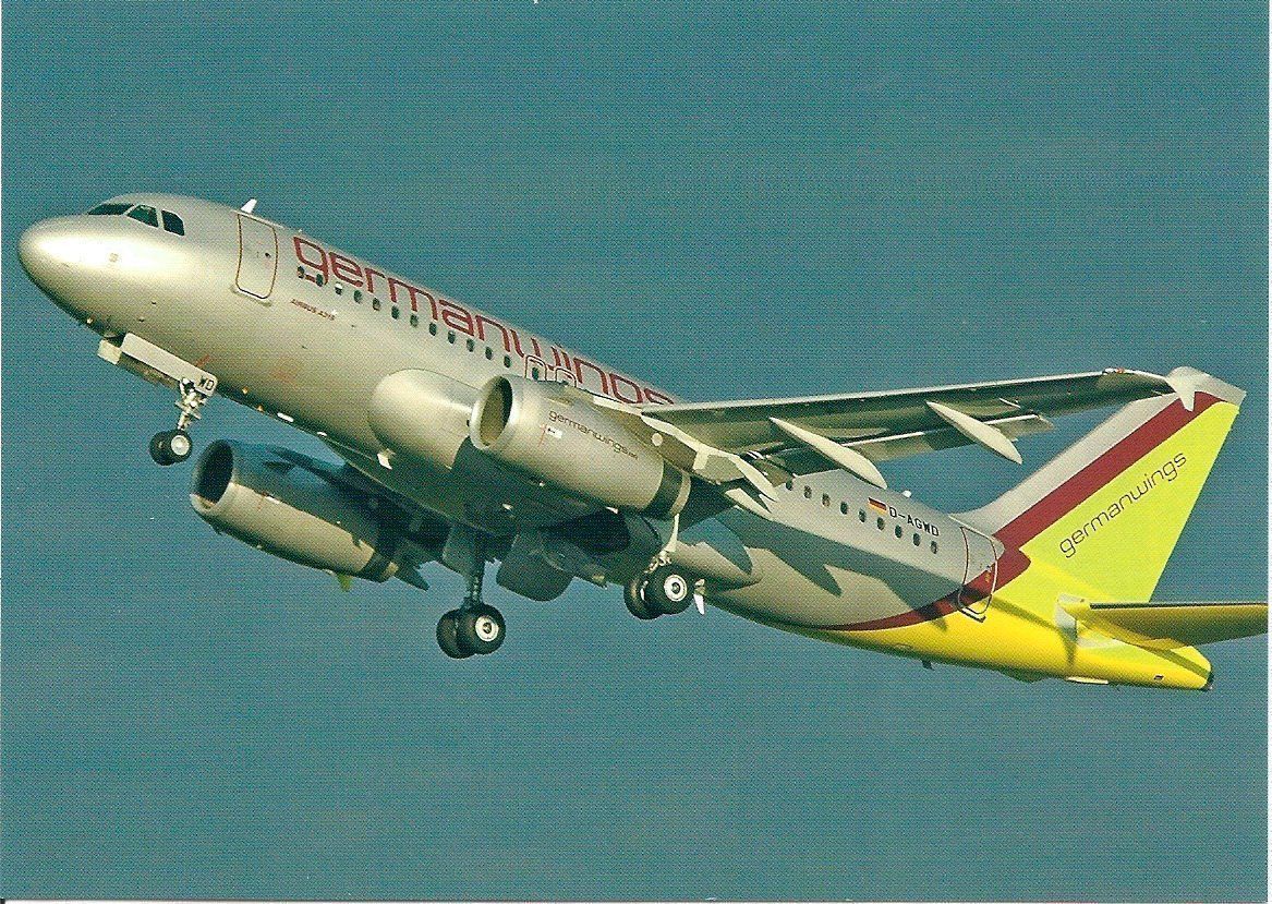 Cartoline postali: German Wings A319-132  D-AGWD – Nuovo e nell'imballaggio originale da Thun venduto da Abigboss