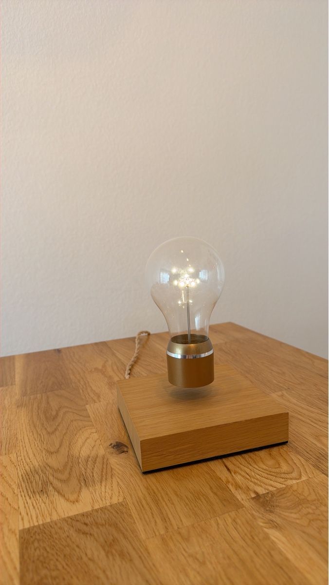 Lampen: Flyte Light Edison with Oak Base | Lampe – Gebraucht aus Regensdorf von __Claudia_