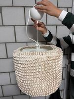 IKEA LERGRYN Lampenbezug mit Gestell ohne Glühnbirne