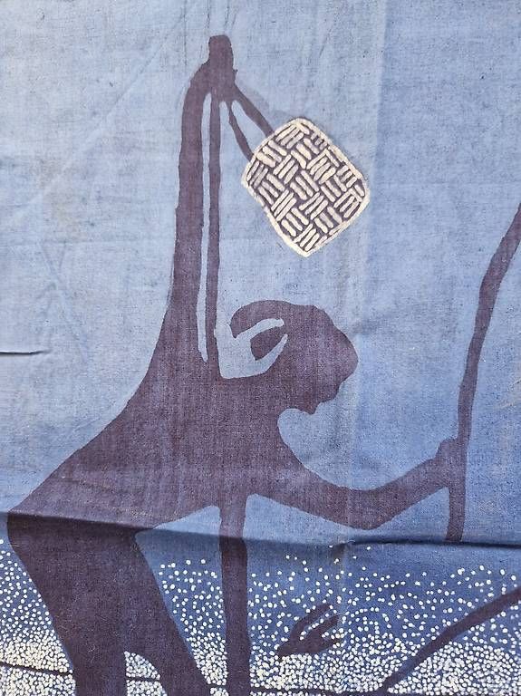Cartoline postali: Batik - Pêcheurs (artisanal) – Usato da Lausanne venduto da fclaus-2009 2