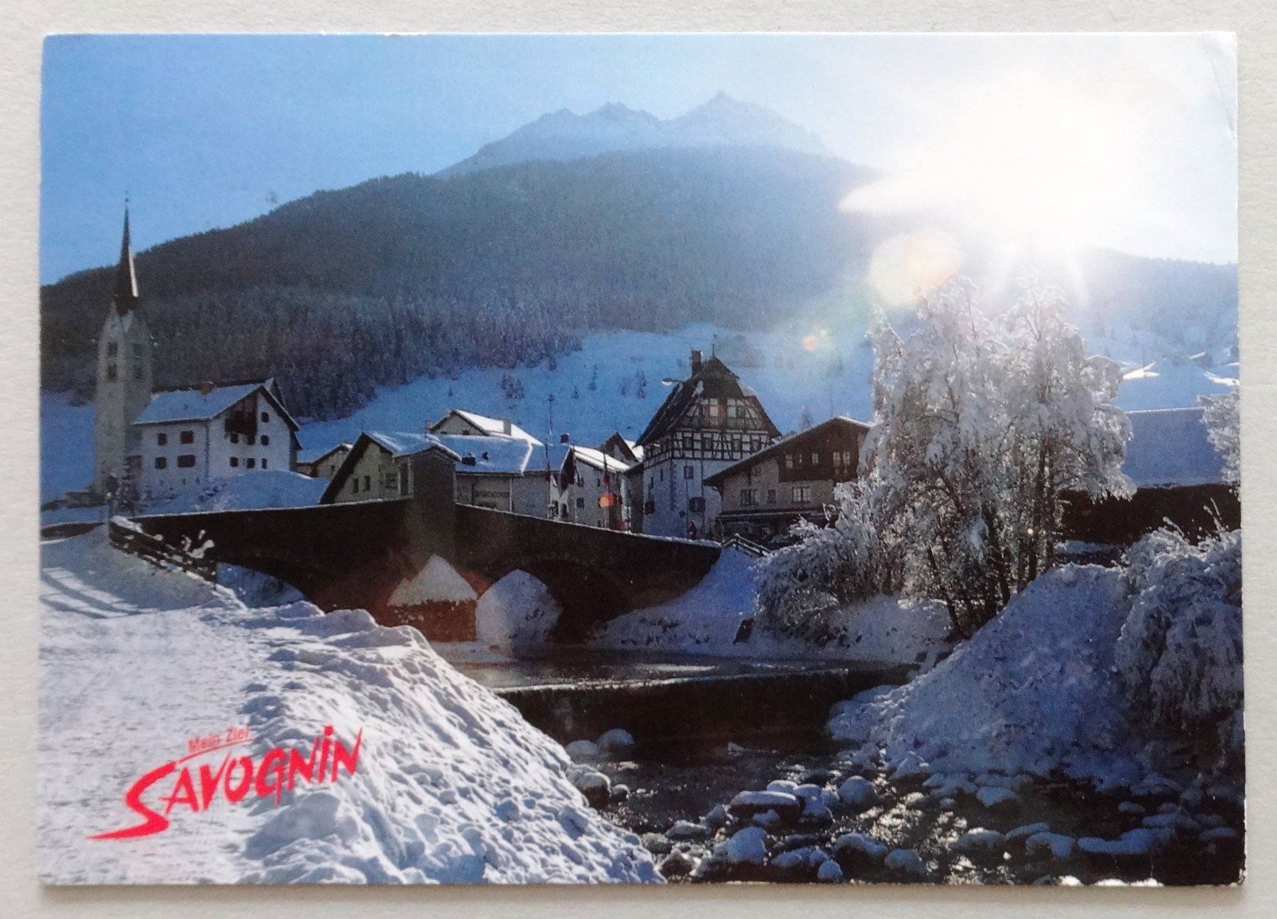 Cartoline postali: Savognin GR – Usato da Fétigny venduto da Billy2miny