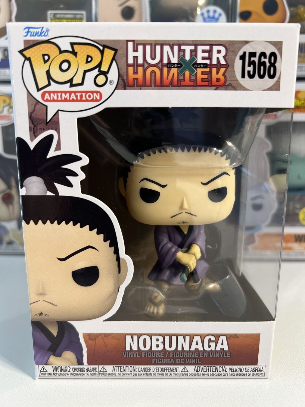 Funko Figuren: Funko POP! Animation Hunter x Hunter Nobunaga – Neu und originalverpackt aus Le Mouret von perfectbijou