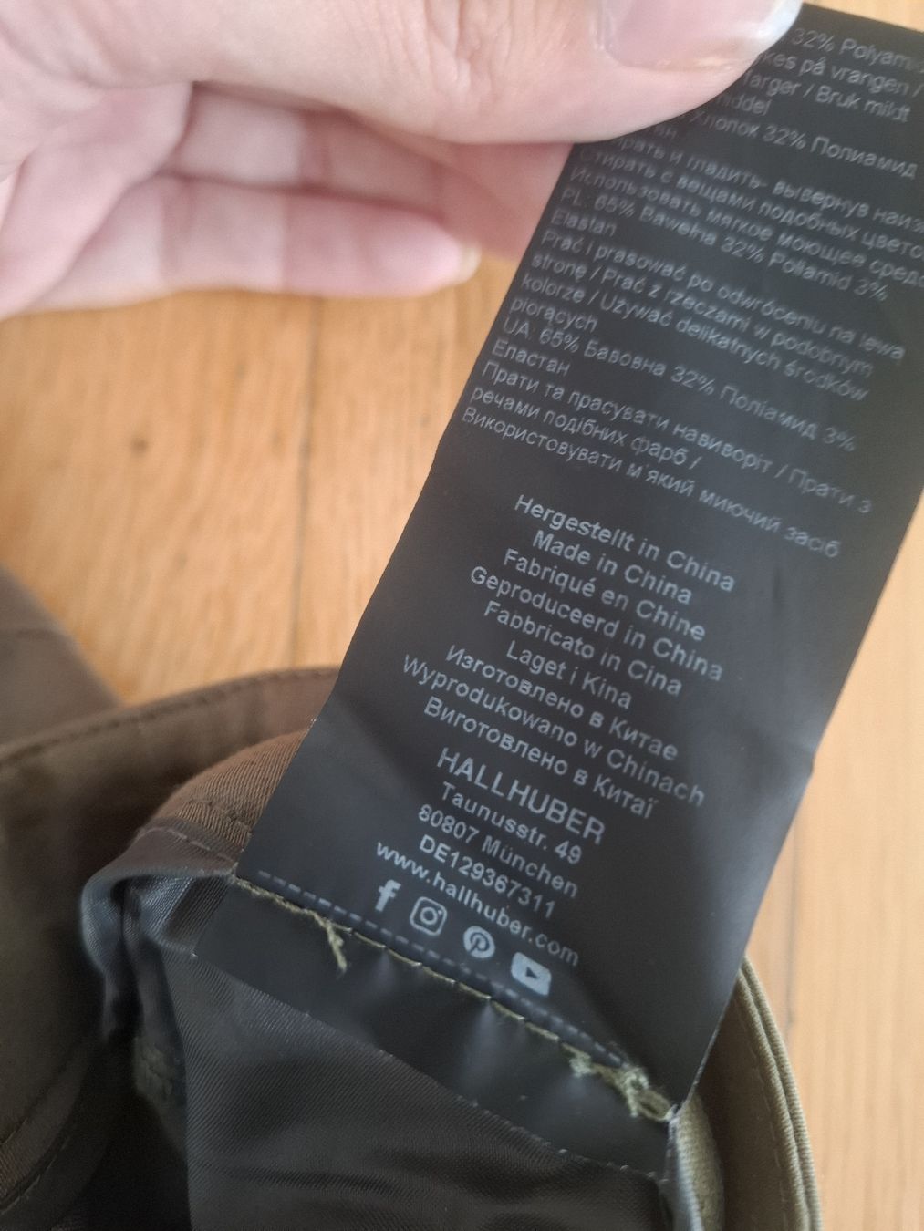 Hallhuber Pantaloni: Hose von Hallhuber – Nuovo (secondo la descrizione) da Wetzikon ZH venduto da jesszs 2