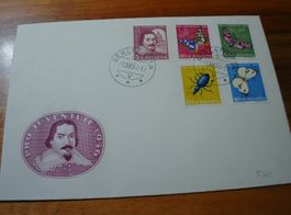 Ersttagbrief Pro Juventute 1956, o Gerlafingen, gelaufen