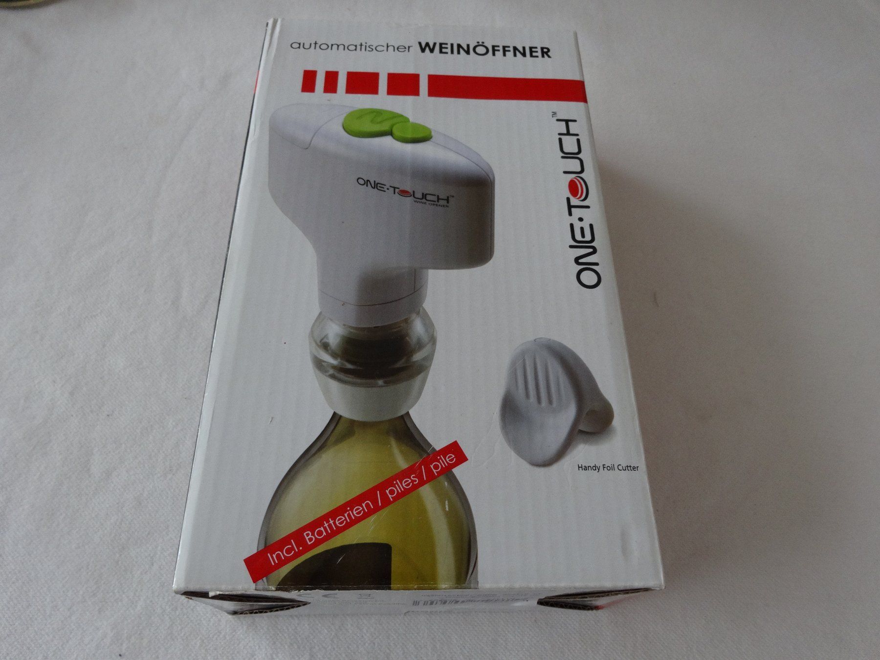 Elettrodomestici da cucina: Weinöffner automatisch one Touch – Nuovo e nell'imballaggio originale da Neerach venduto da jenny062