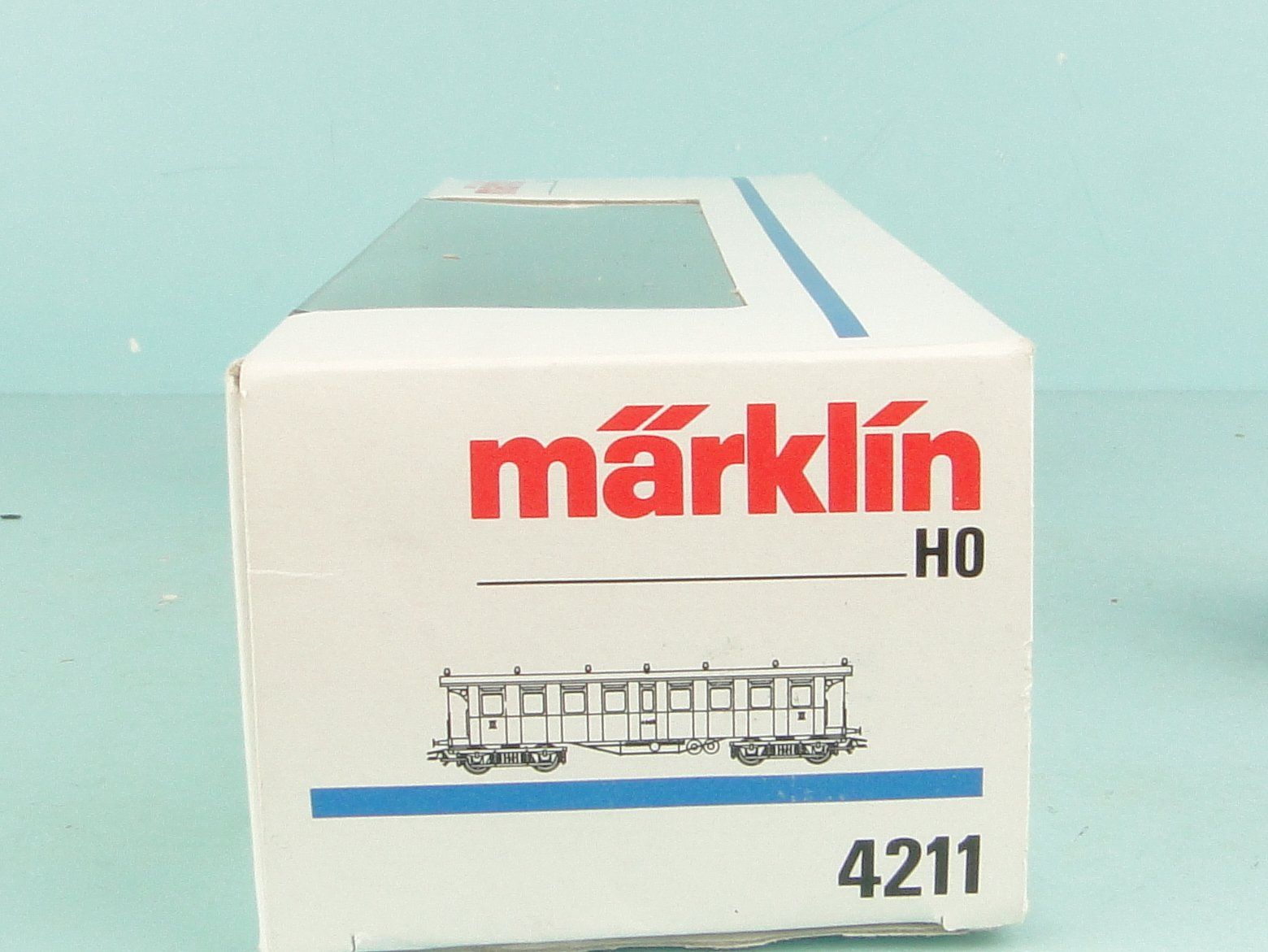 Märklin Modellini di ferrovie: Märklin 4211 Plattformwagen – Usato da Bülach venduto da cann11 1