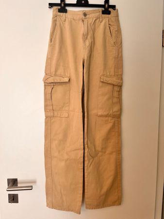 Pantalon Cargo Pull & Bear T32 beige