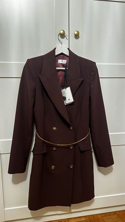 Elisabetta Franchi Blazer braun Grösse 40 EU neu mit Etikett