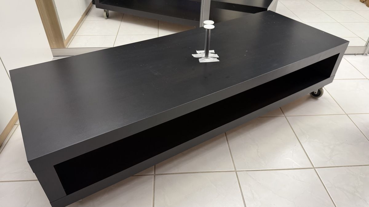 Ikea TV Möbel: IKEA TV lowboard black rectangular used condition – Gebraucht aus Uerikon von Andi169 1