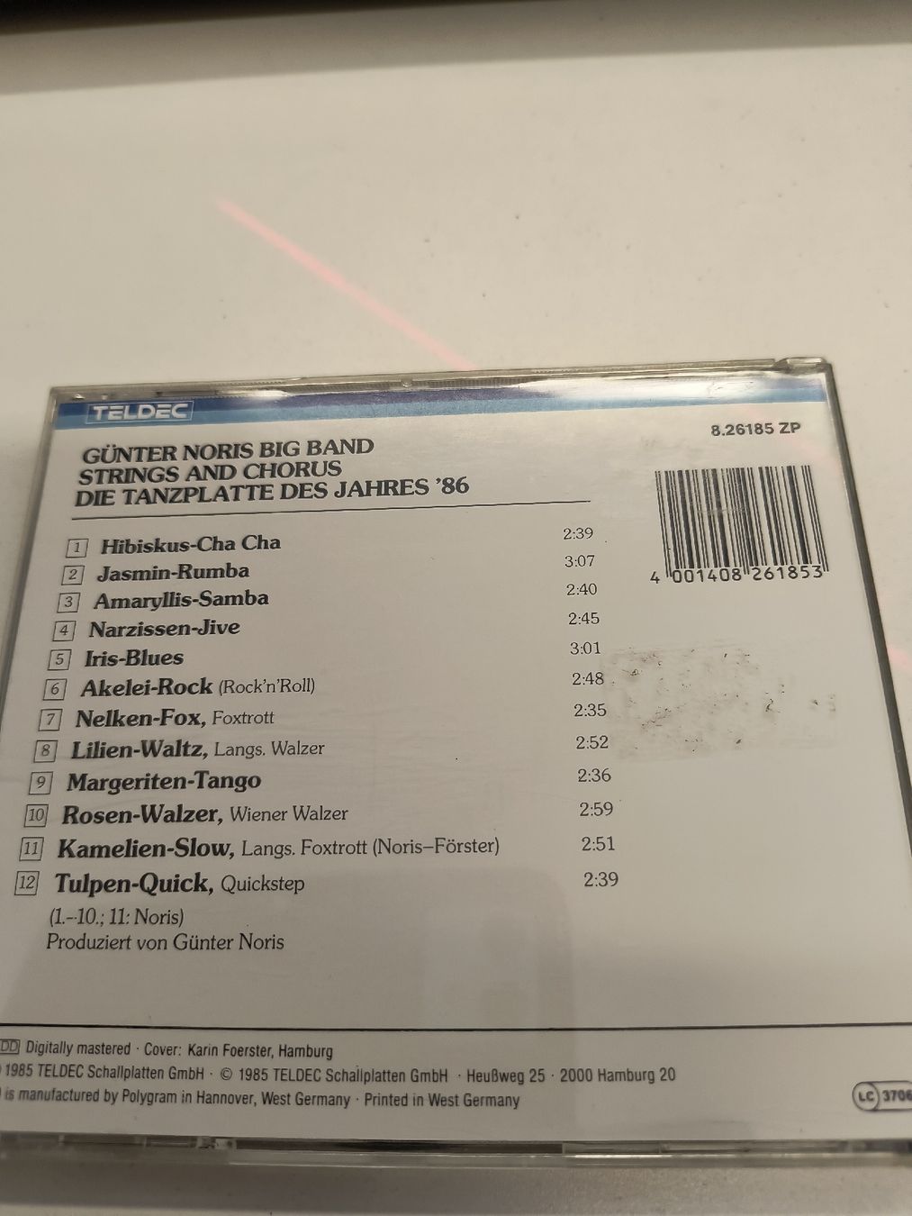 CDs: Günter Noris - Strings And Chorus CD - Die Tanzplatte '86 #k – Gebraucht aus Schöfflisdorf von kin_2dp9 1