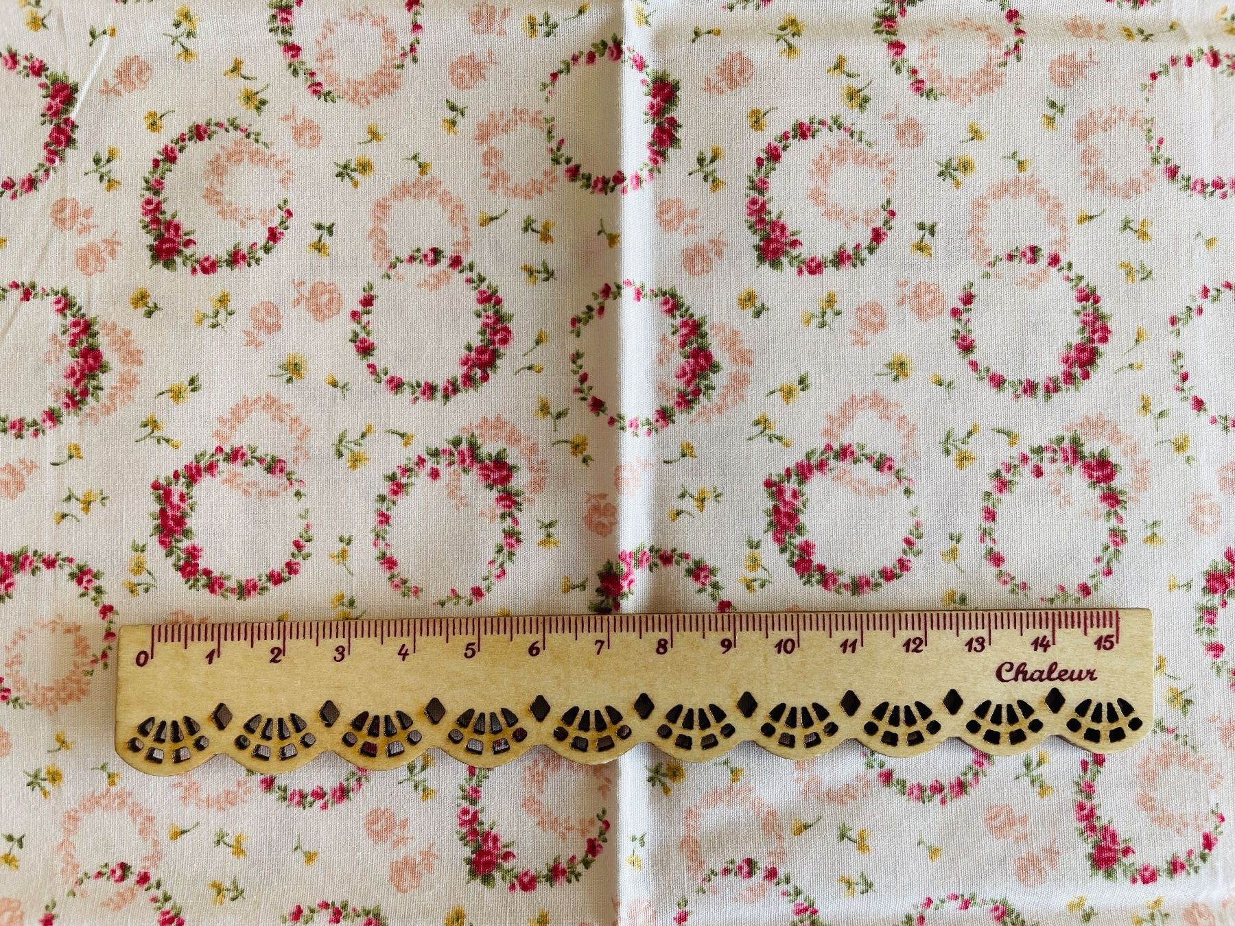 Tessuti: 3 Fat quarter/Coupons patchwork & couture - Floralies – Nuovo e nell'imballaggio originale da Gland venduto da san_xz5j 2