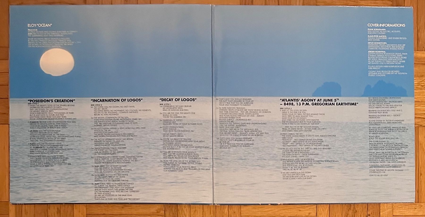 Vinyles: LP - Eloy - Ocean – D'occasion à Breganzona par Onairda75 2