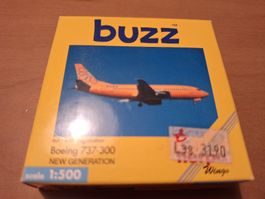 Buzz Boeing 737-300 1:500 G-BZZB