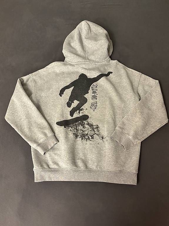 H&M Pulls & Sweat-shirts: Grauer kaputzenpullover – D'occasion à Lenk im Simmental par niczbaeren 1