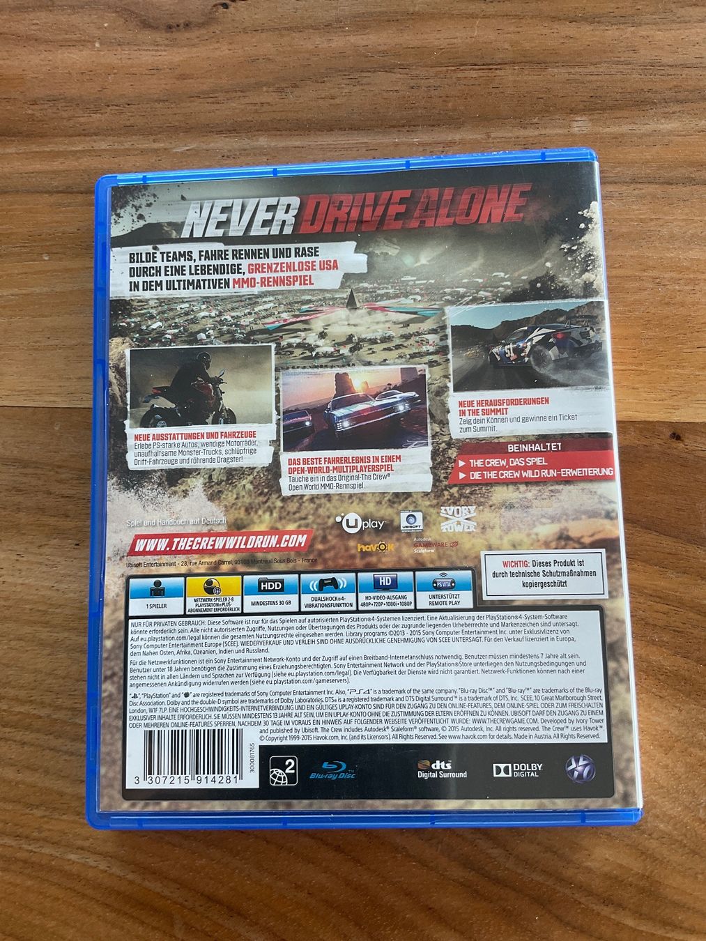 Spiele: The crew wild run edition PS4 – Gebraucht aus Oberuzwil von Harrison1 1