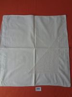 Kissenüberzug mit Einlage - Handarbeit - Vintage 66 x 69 cm.