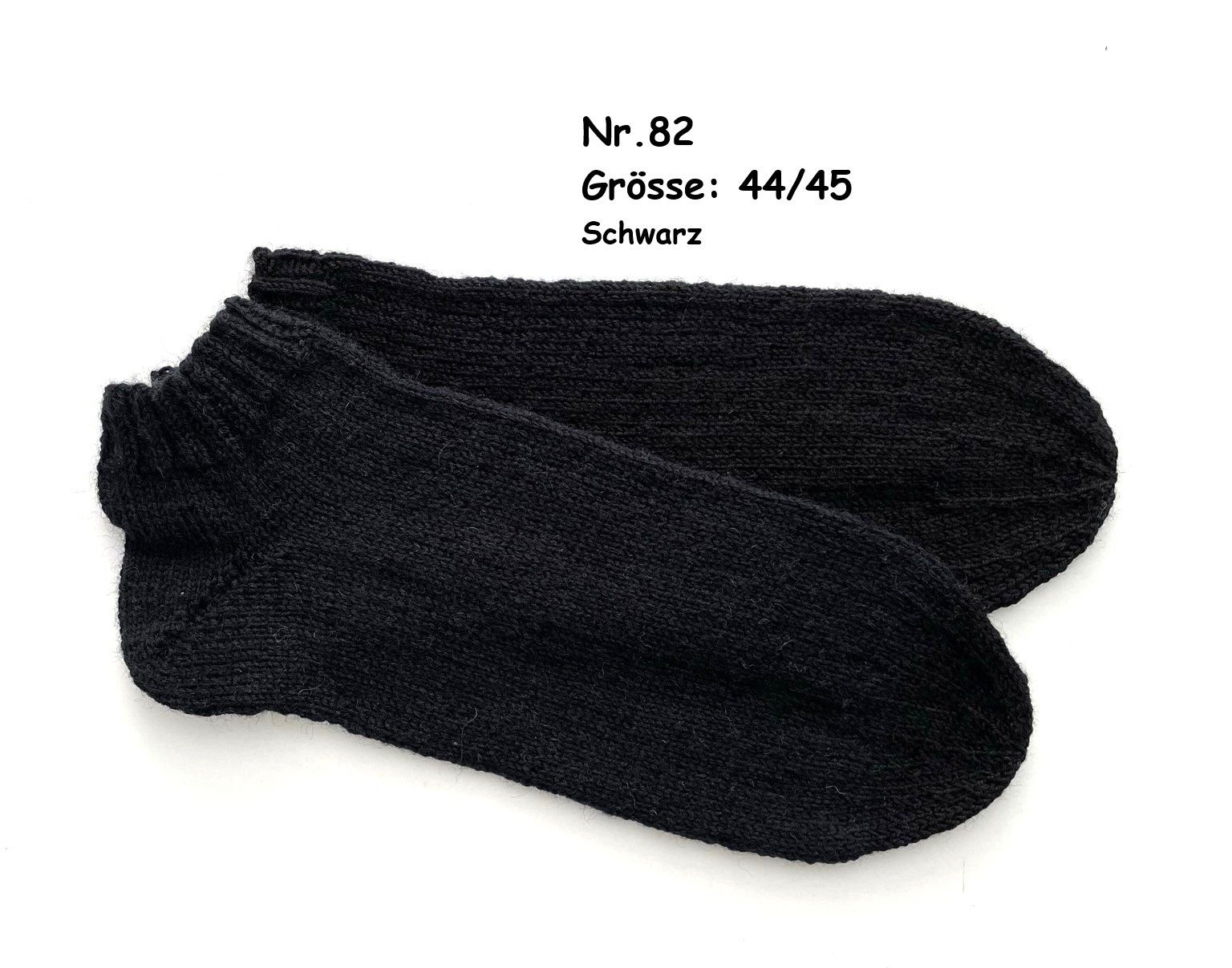 Calze: Sneaker - Socken handgestrickt  Gr.44/45  Nr.82 – Nuovo e nell'imballaggio originale da  venduto da