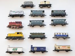 Minitrix/Lima Loks & grosses Wagen Set - Spur N