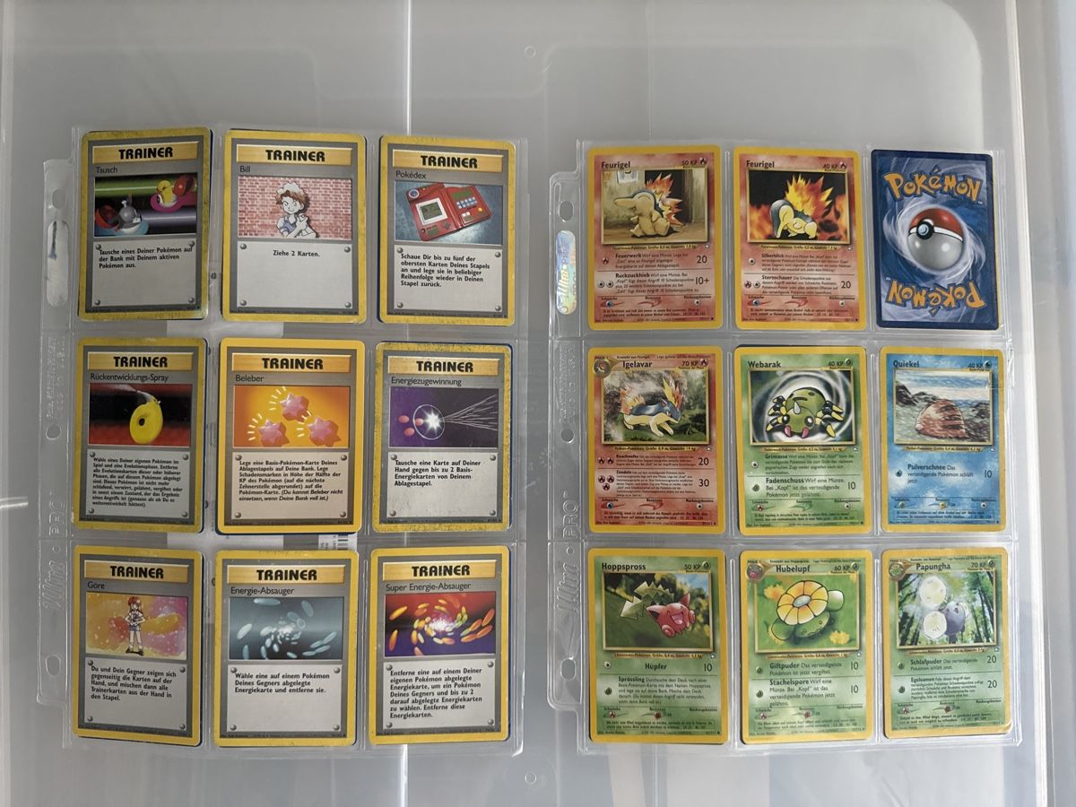 Pokémon Carte collezionabili: Gesamte Kindheits Pokemon Karten Sammlung – Usato da Pfäffikon SZ venduto da BJam 7