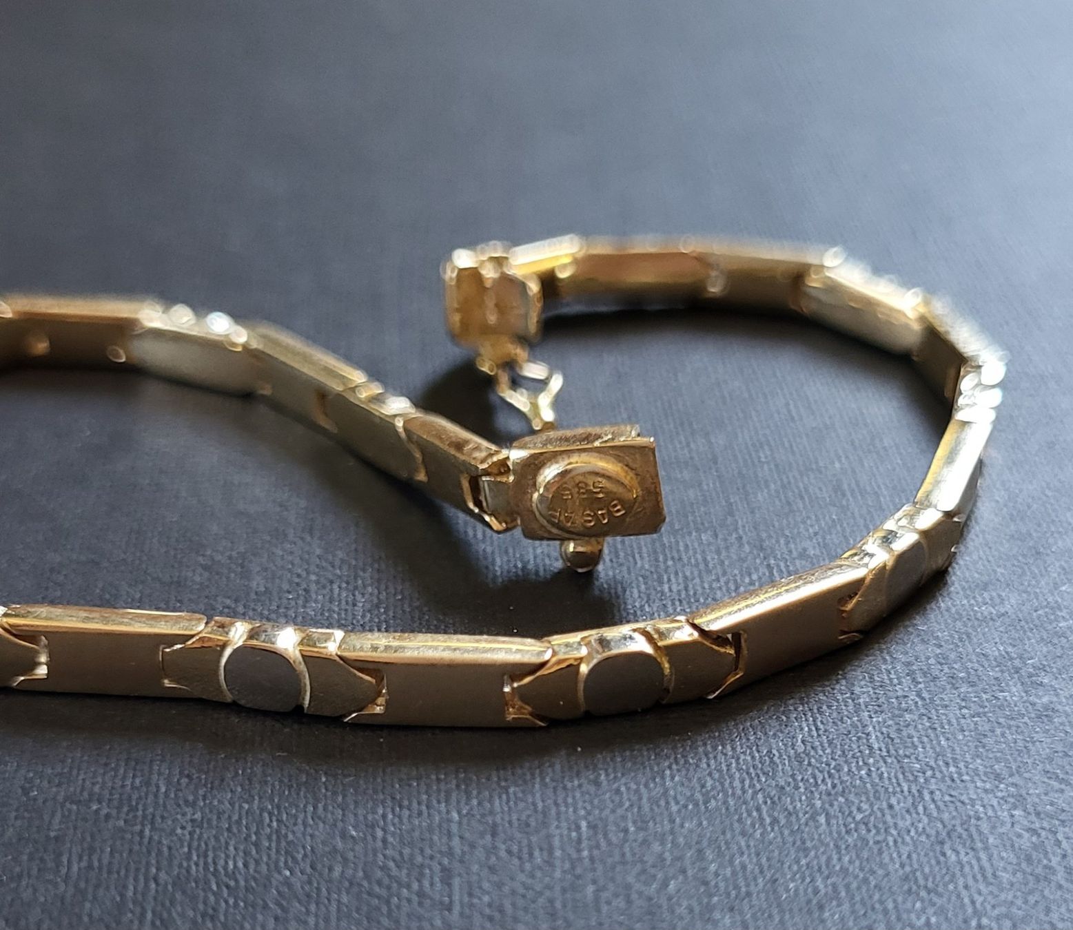 Bracciali & Braccialetti: Gold 585 Massiv Armband – Usato da Wald ZH venduto da Aniade 5