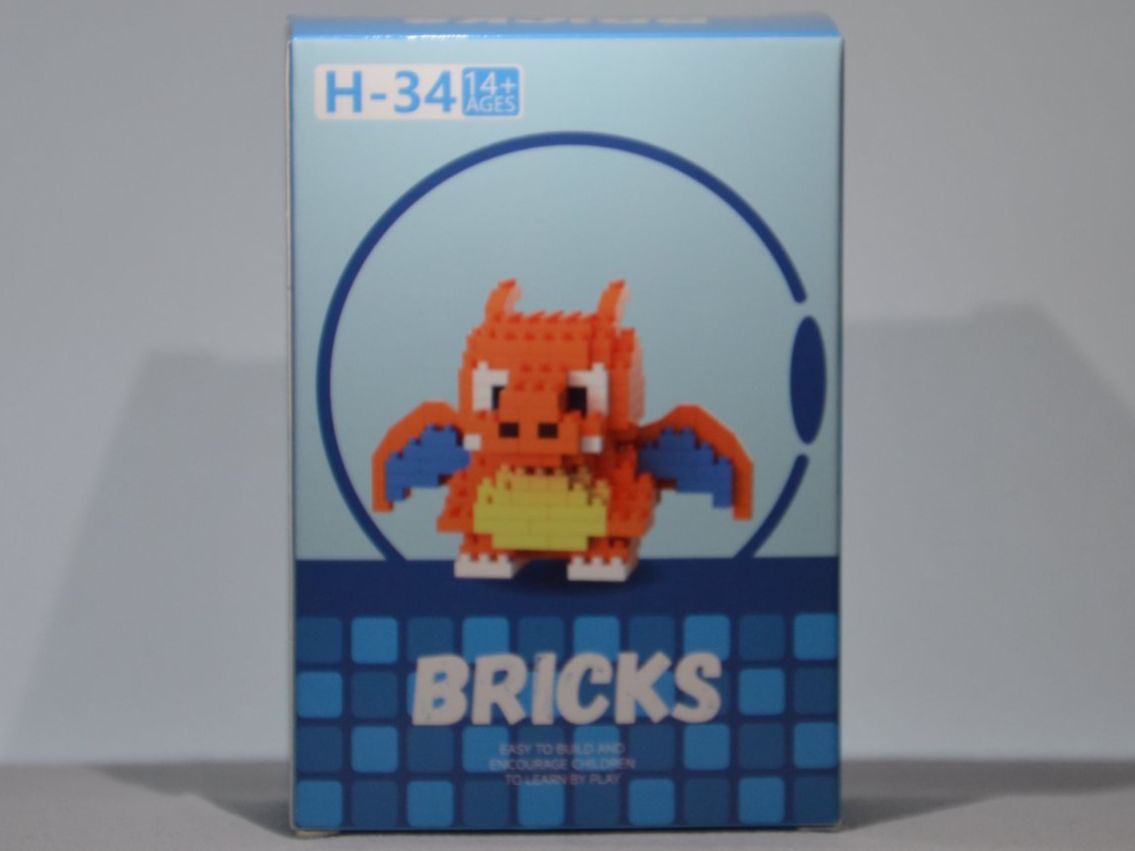 Statuette: Bausteine Pokémon Minifigur Charizard 243 Teile Neu – Nuovo e nell'imballaggio originale da Dotzigen venduto da H-1994