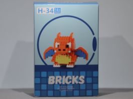 Bausteine Pokémon Minifigur Charizard 243 Teile Neu