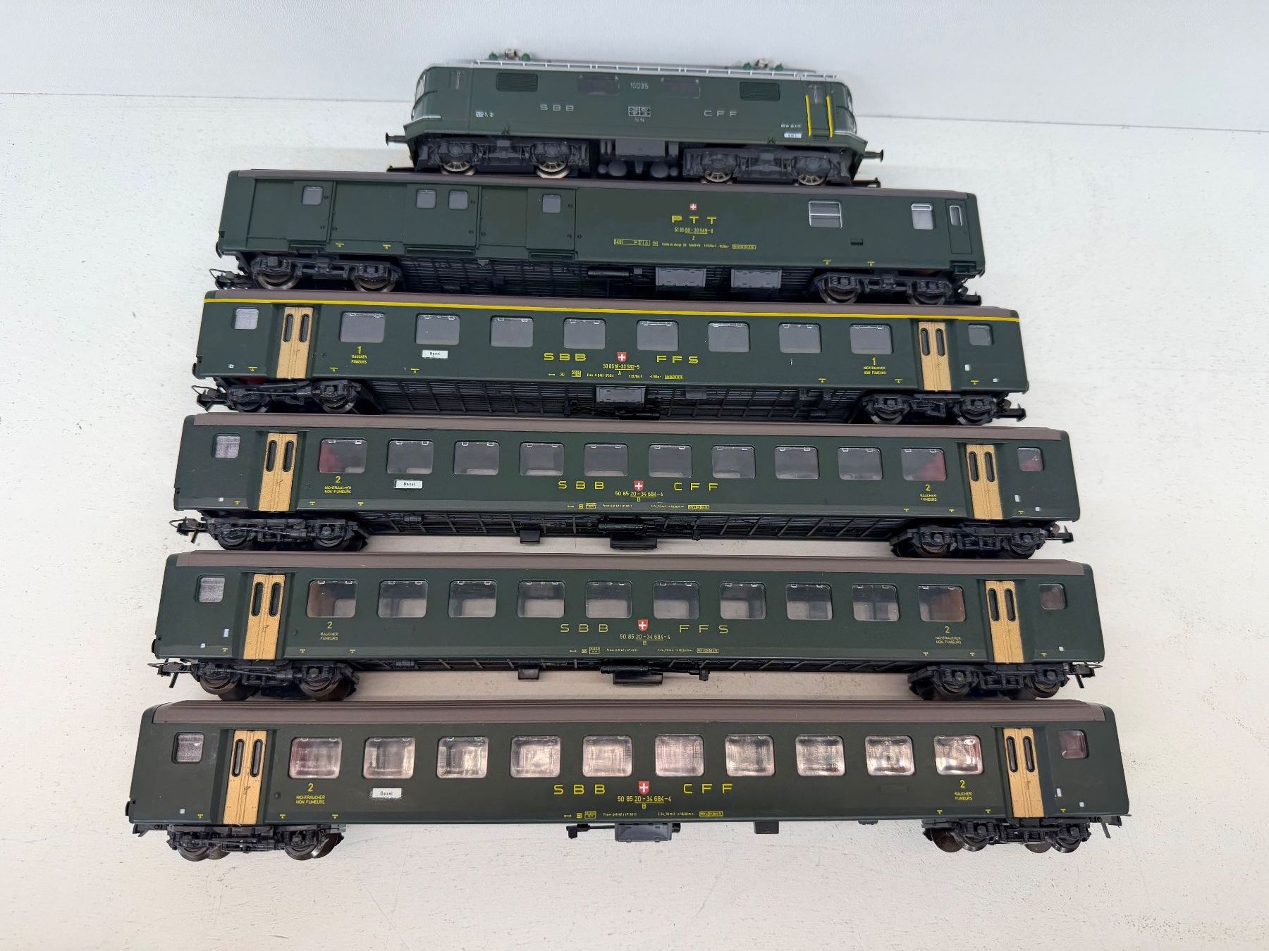 Modellini di ferrovie: SBB EW 2 Personenzug Hag/Roco – Usato da Büsserach venduto da ModellbahnDepot 1