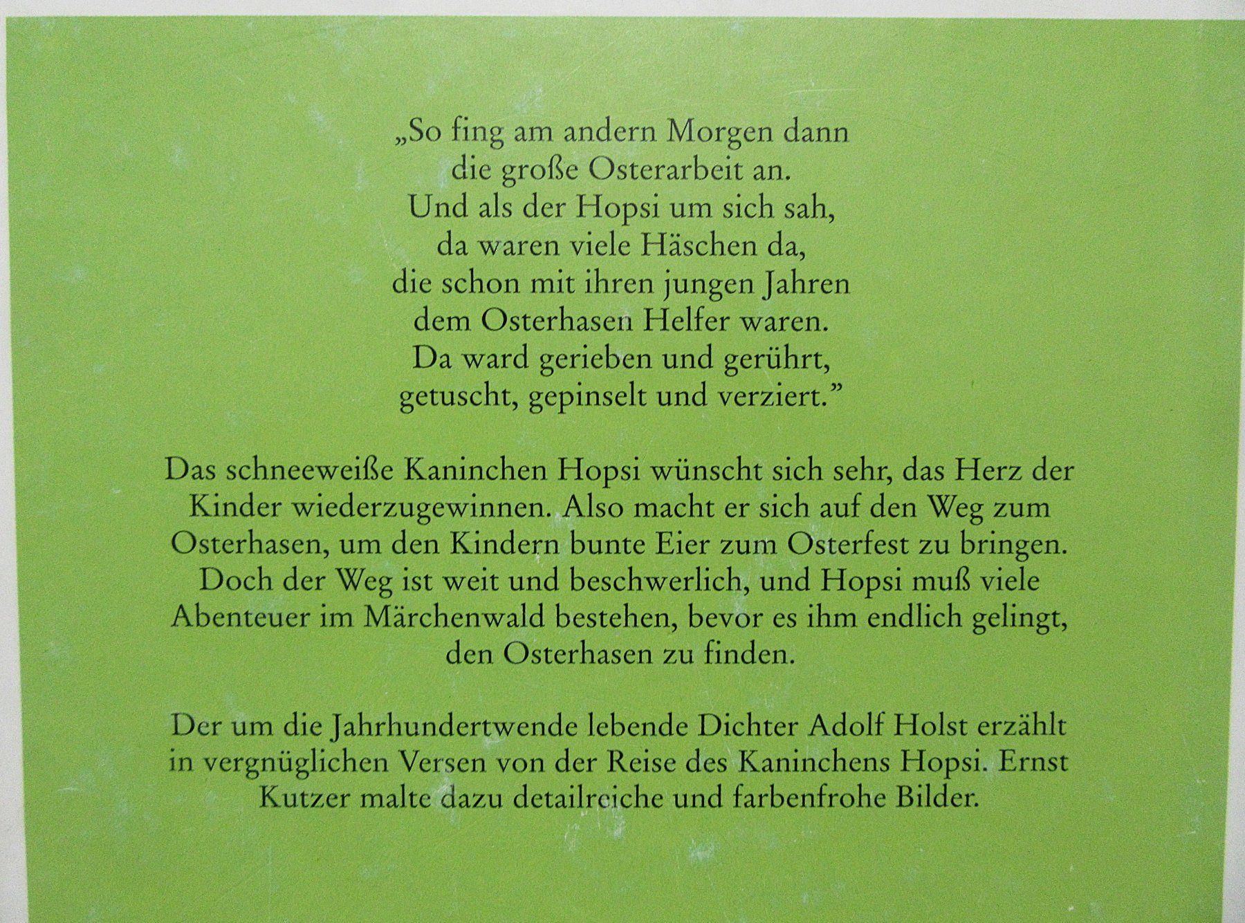 Libri: Hopsi  - mit vergnüglichen Verse von Adolf Holst – Usato da Auenstein venduto da Padabimbim 1