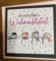 Weihnachtskarte, Karten