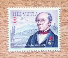 SUISSE HELVETIA neuf** 2025 Guillaume Henri Dufour 1787-1875